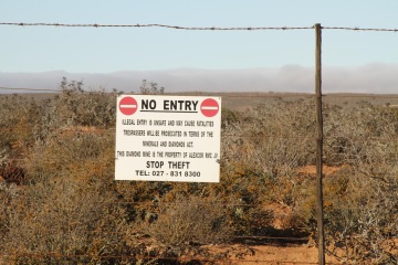 Všude jen diamanty (Namibie)