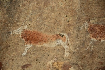 Pravěké skalní malby (TANZÁNIE)