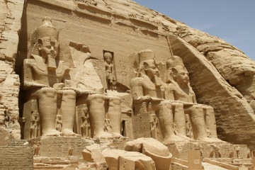 Abú Simbel, nejkrásnější chrám jižního Egypta