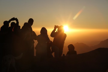 Výstup na horu Sinaj, klášter Svaté Kateřiny a město duchů